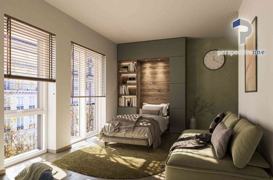 Neubau Visualisierung Architektur – Innovative 3D-Renderings für moderne Bauprojekte