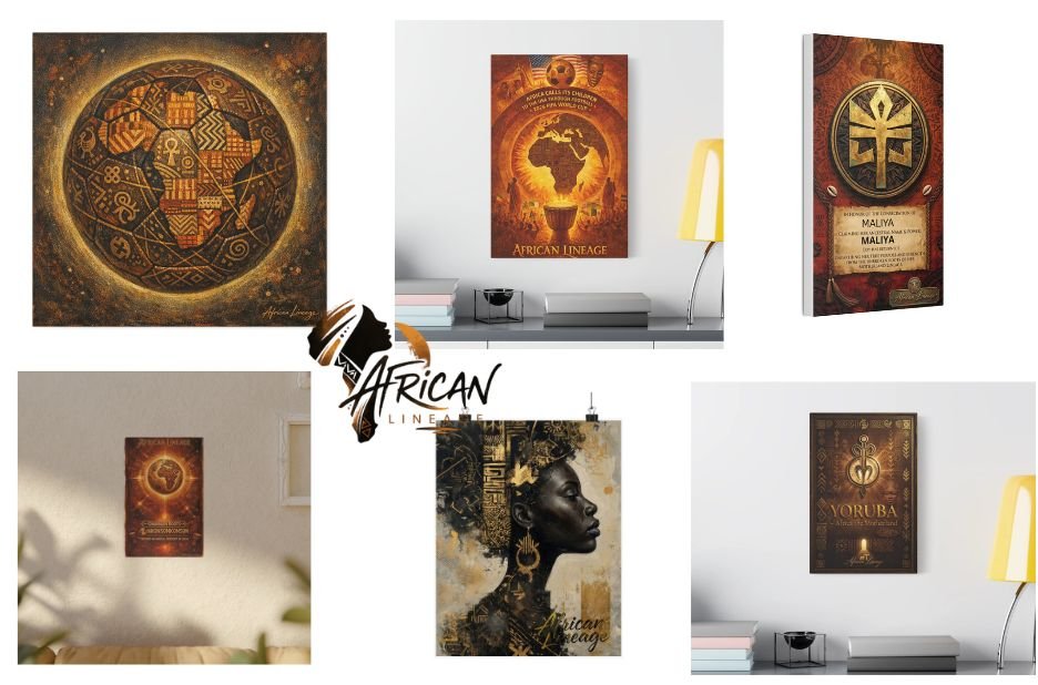 Expressive Afrocentric Portrait Wall Art to Celebrate Identity and Heritage in Your Home