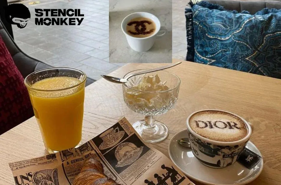 Creative Coffee Stencils for Painting – Perfect for DIY Art and Home Decor
