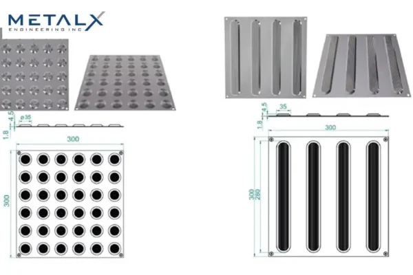 Durable Brass Tactile Studs for Enhanced Accessibility and Safety
