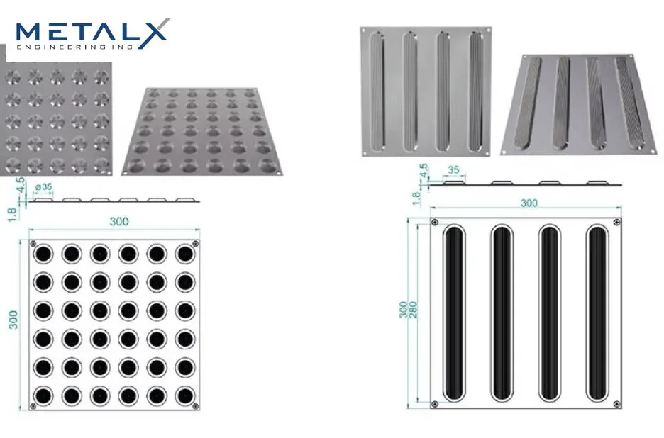 Durable Brass Tactile Studs for Enhanced Accessibility and Safety