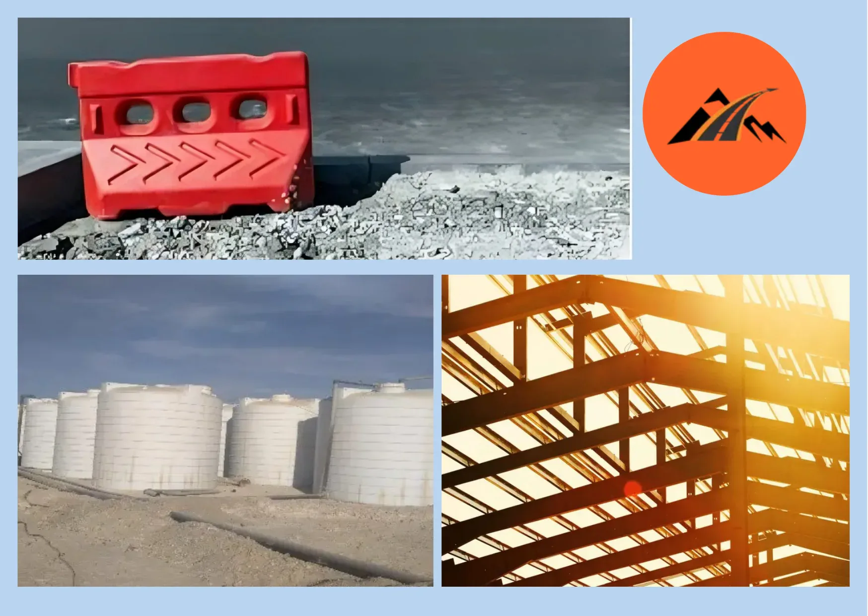 Concrete Traffic Barriers UAE – Durable Road Safety Solutions by RocklineUAE.com