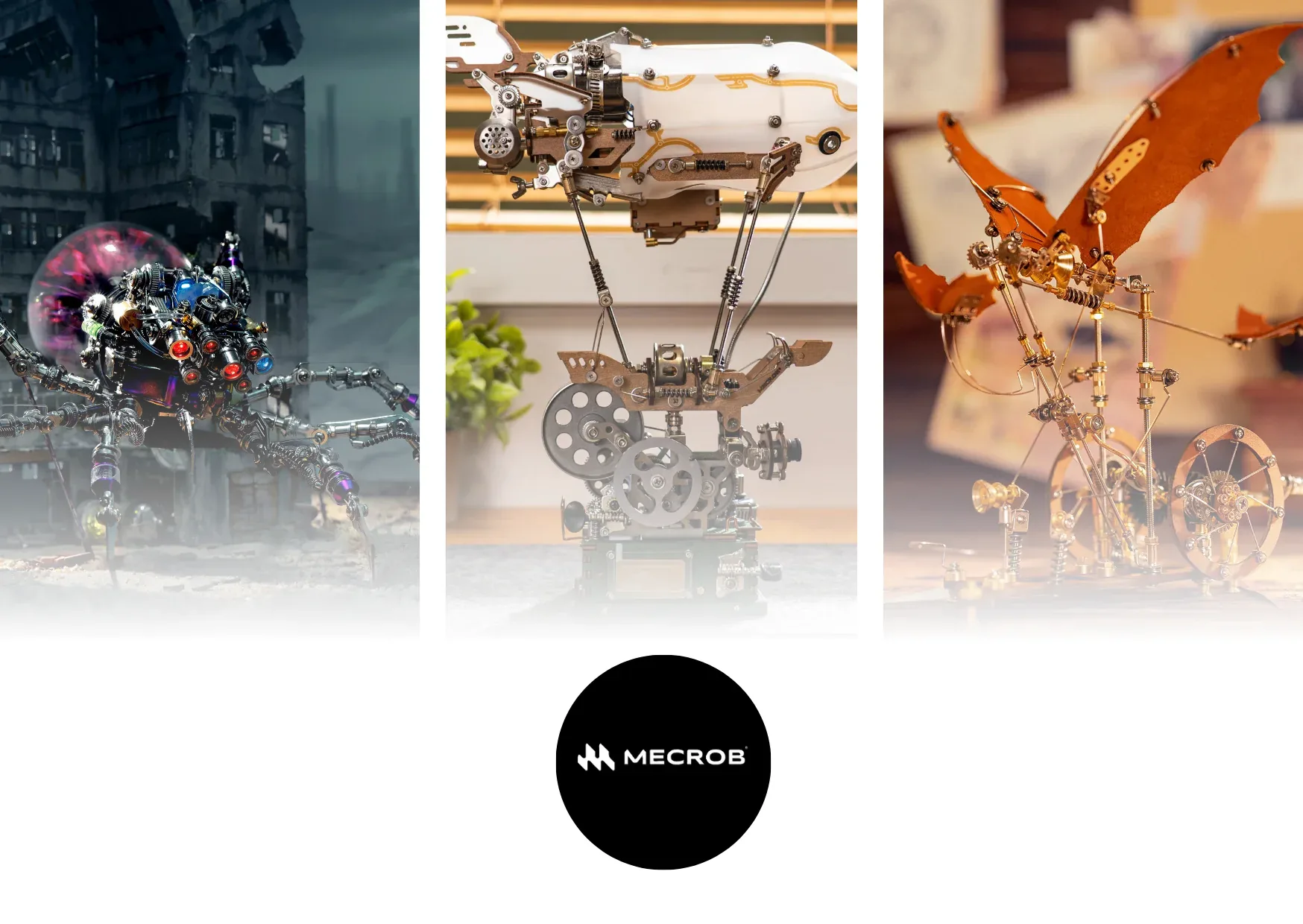 Mechanical Model Kits for Adults and Hobbyists | Expert Designs at Mecrobremake.com