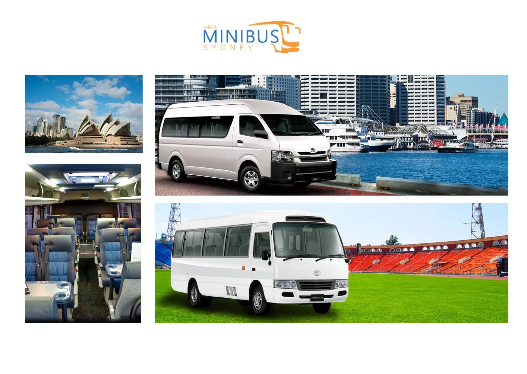 Affordable 19 Seater Bus Hire Sydney for Corporate Events, Airport Transfers & Tours
