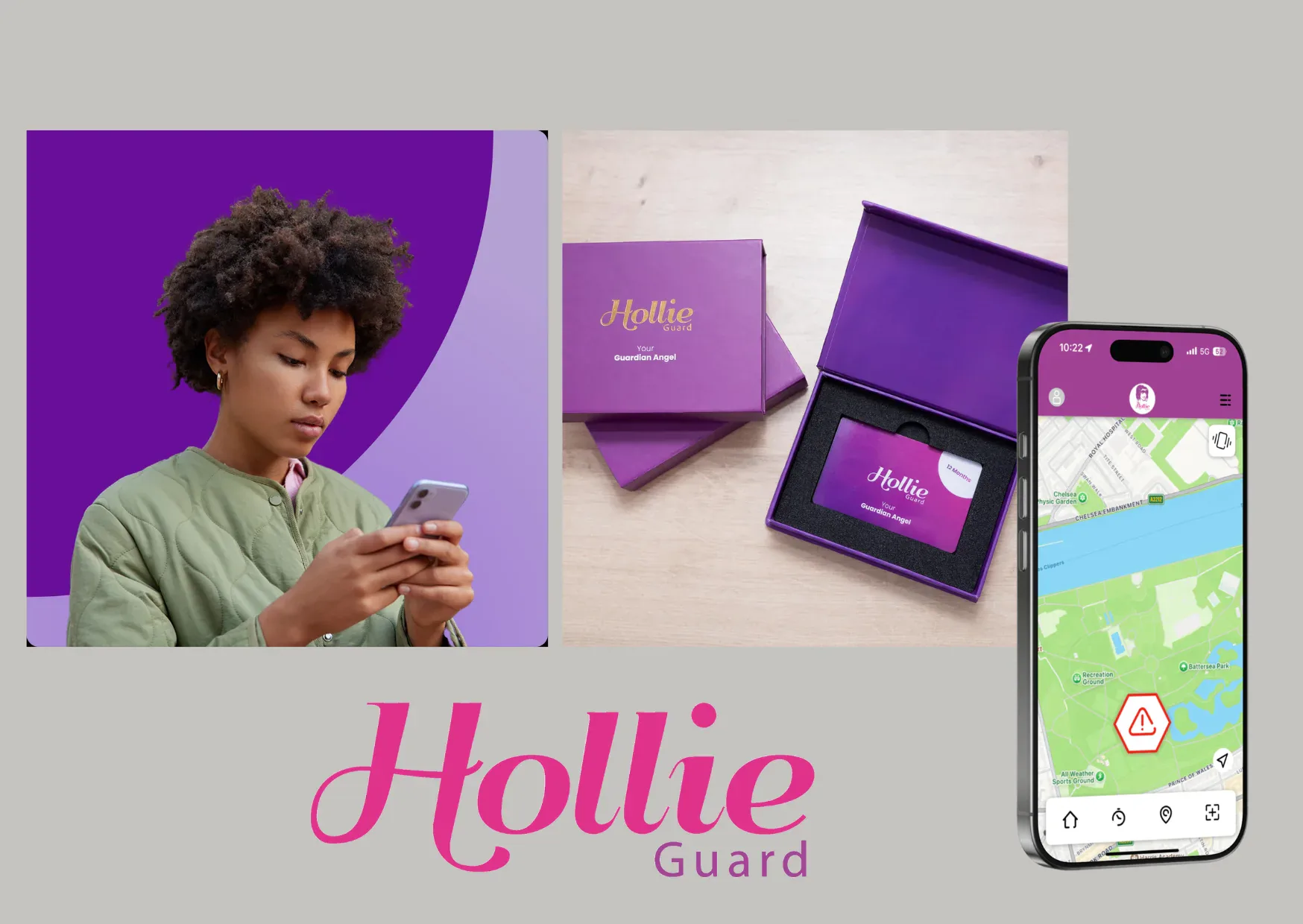 iPhone Bluetooth Panic Button – Stay Safe and Connected with Hollieguard.com