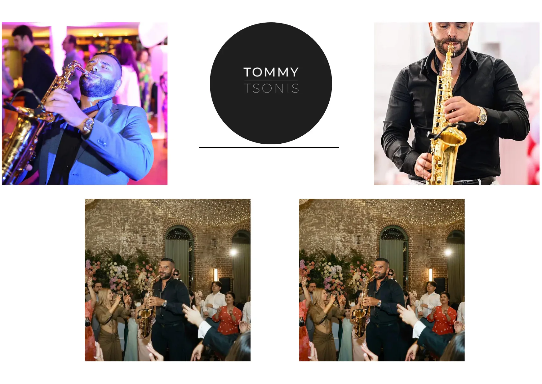 Tommy Tsonis Sax – Premier Saxophone Musician for Weddings, Parties & Events in Sydney