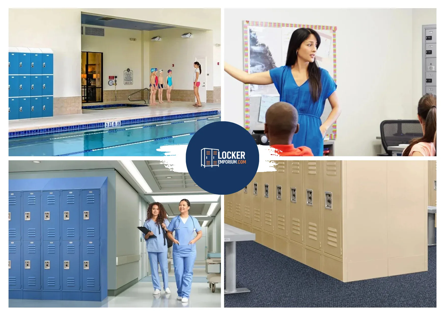 Vented Lockers for Improved Airflow and Hygienic Storage Solutions