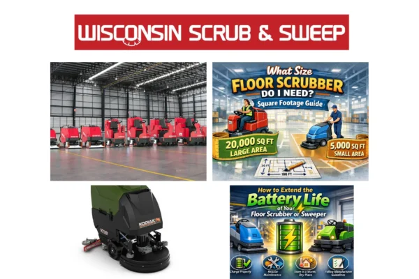 Affordable Walk Behind Floor Scrubber For Rent | Professional Cleaning Equipment Rental