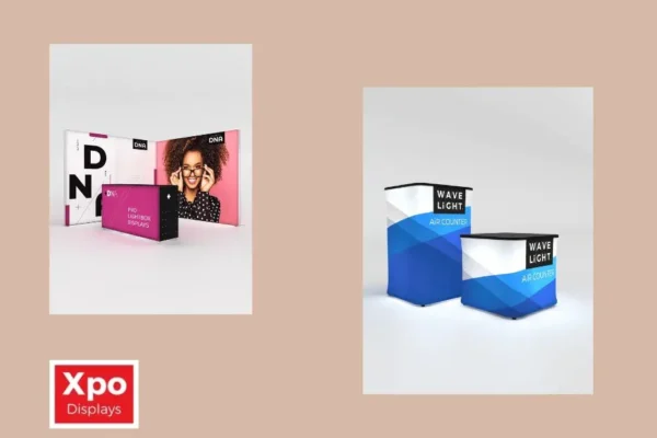Outdoor Feather Flags For Trade Shows | Xpo Displays Ltd