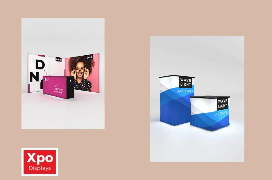 Outdoor Feather Flags For Trade Shows | Xpo Displays Ltd