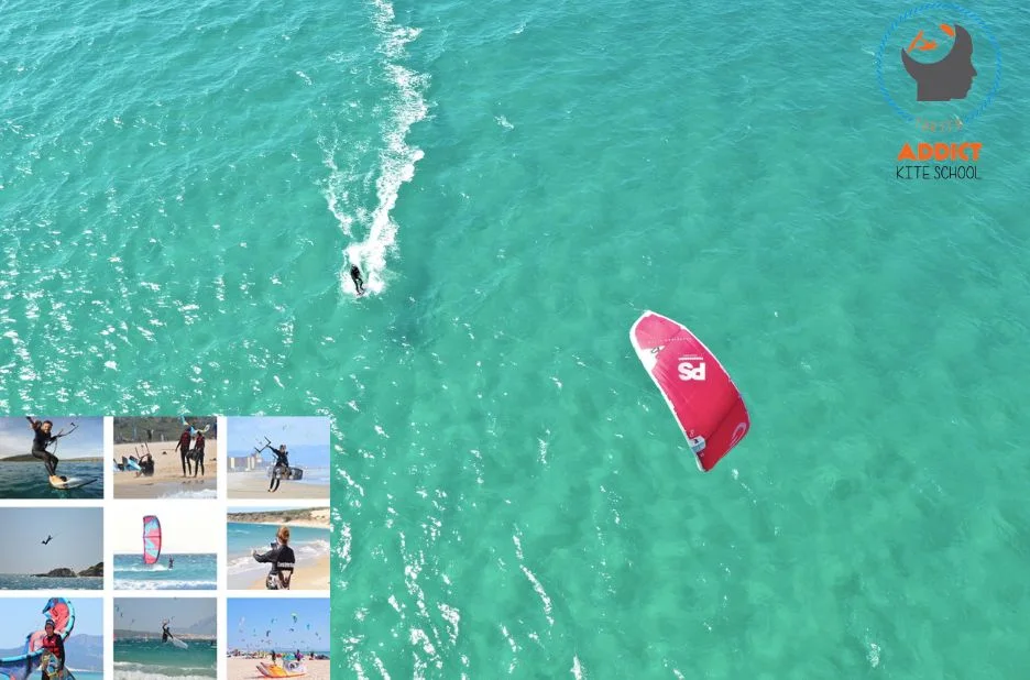 Leçons de kitesurf pas chères à Tarifa pour débutants et passionnés
