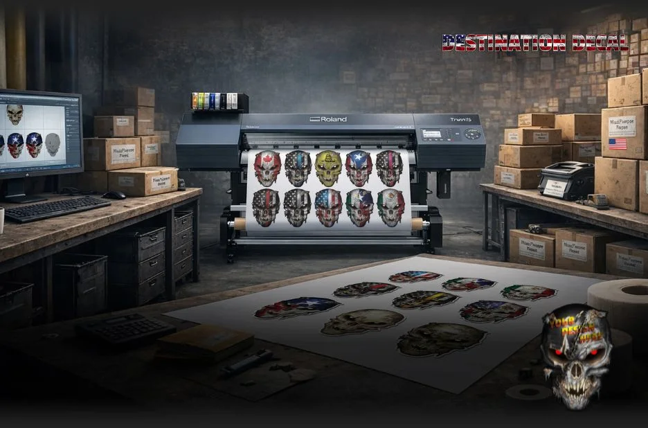 Custom Stickers Frisco – High Quality Waterproof Adhesive Prints for Effective Branding