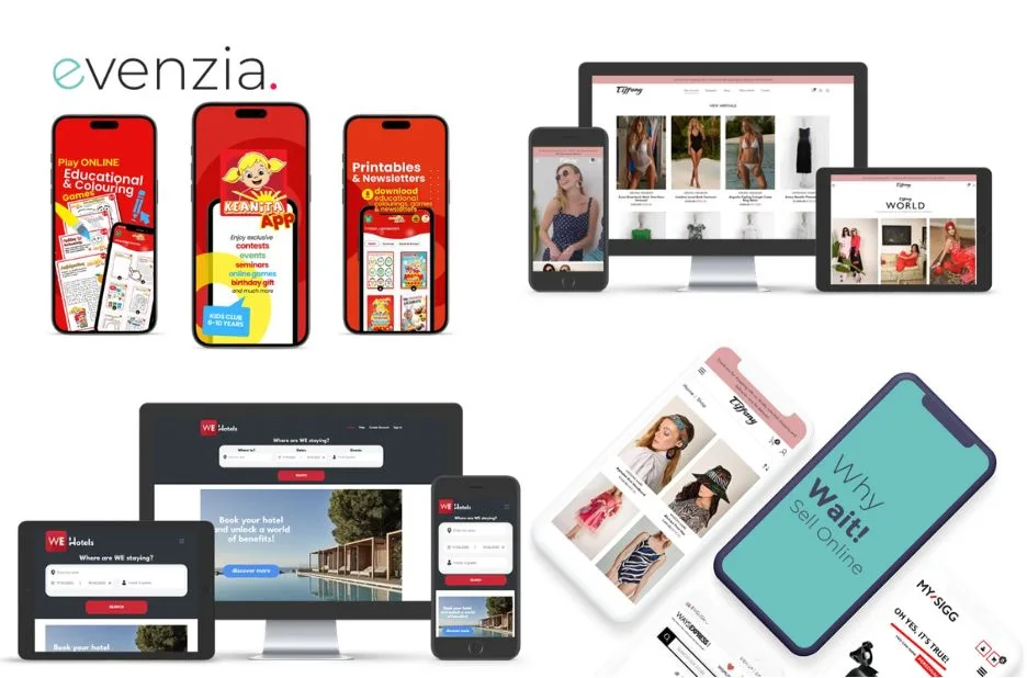 Website Design Belgium | Evenzia.com