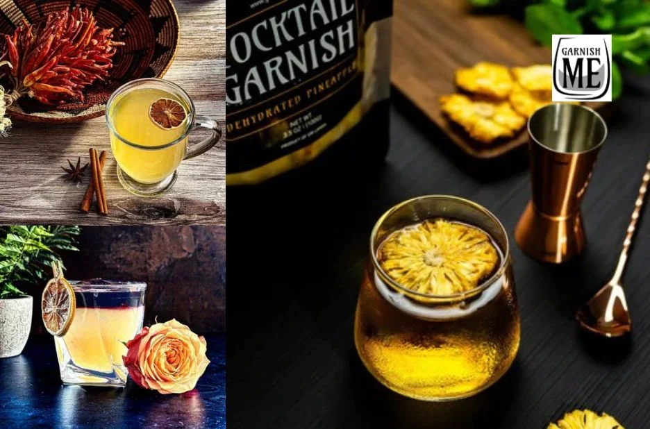 Premium Dried Pineapple Slices for Cocktails and Desserts | Garnishme.store