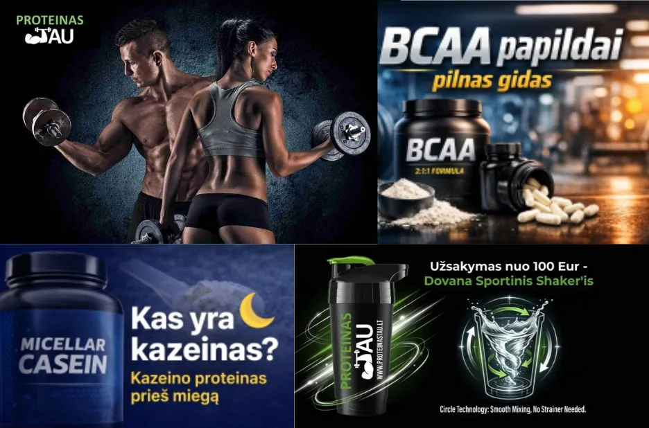 Kreatinas – efektyvus sporto papildas raumenų jėgai ir atsistatymui