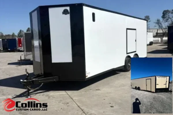 White Cargo Trailers for Sale – Durable, Spacious, and Reliable Enclosed Trailers
