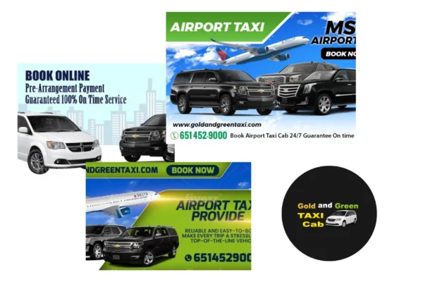 Msp Airport Taxi Service | Goldandgreentaxi.com
