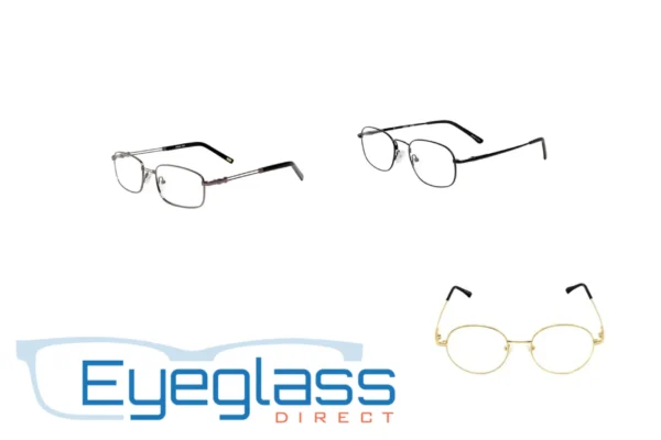 Flexible Rimless Titanium Eyeglass Frames for Stylish Comfort and Durability