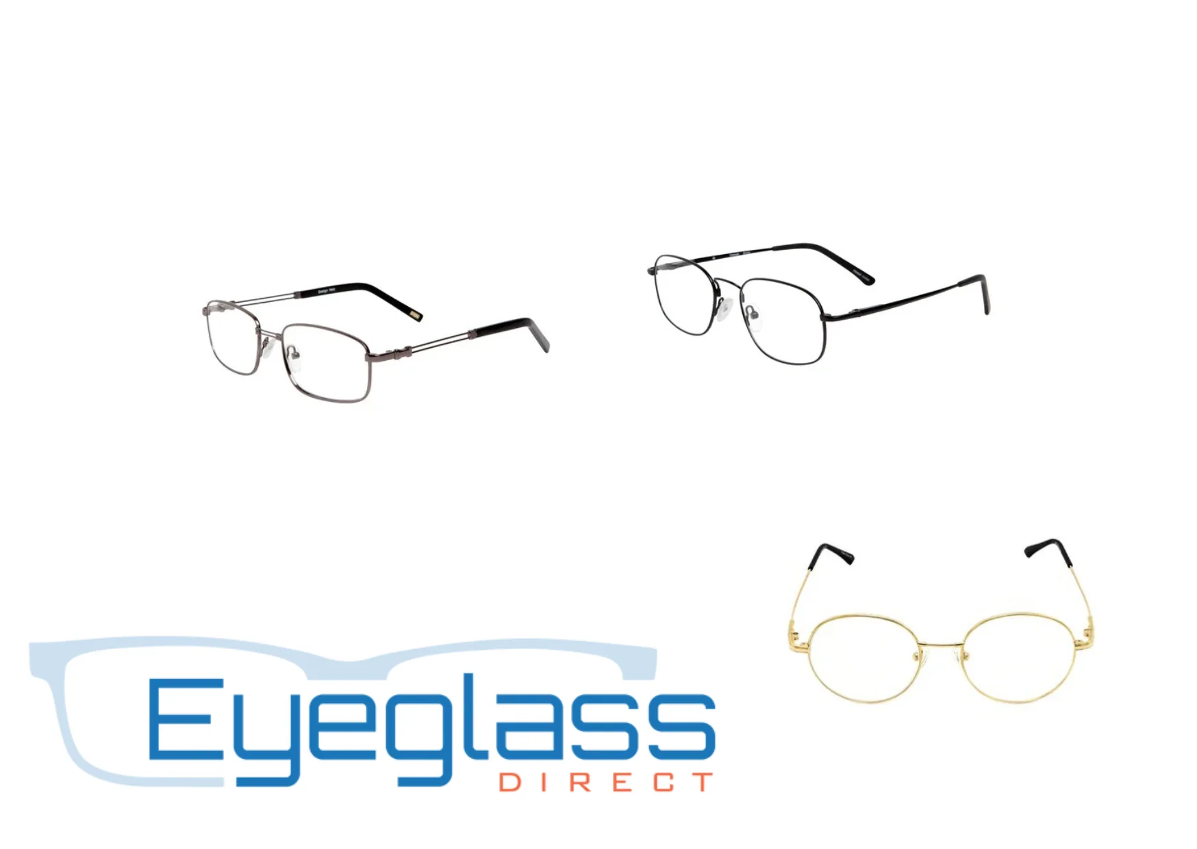 Flexible Rimless Titanium Eyeglass Frames for Stylish Comfort and Durability
