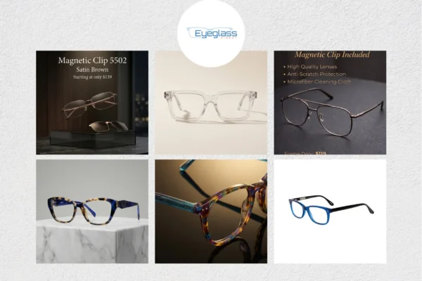 Flexible Titanium Eyeglasses for Durable, Lightweight, and Stylish Vision Solutions