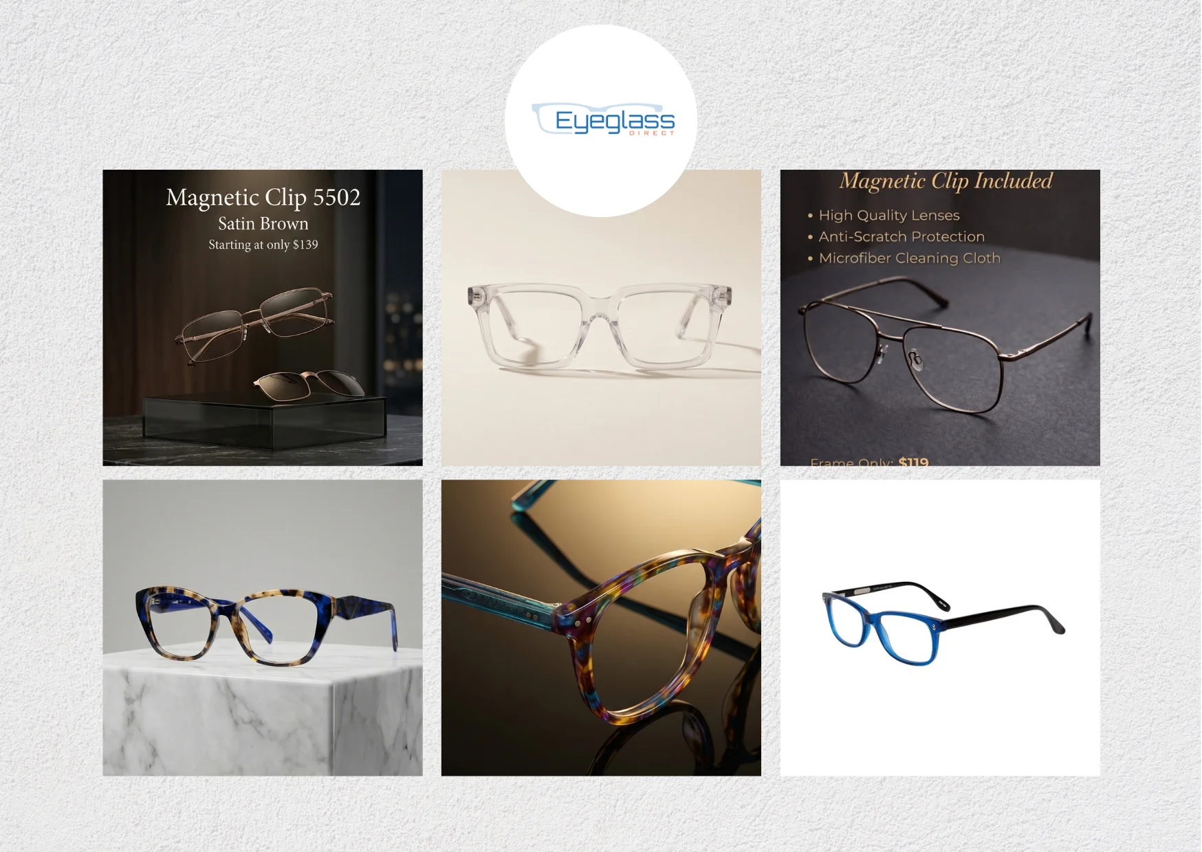Flexible Titanium Eyeglasses for Durable, Lightweight, and Stylish Vision Solutions