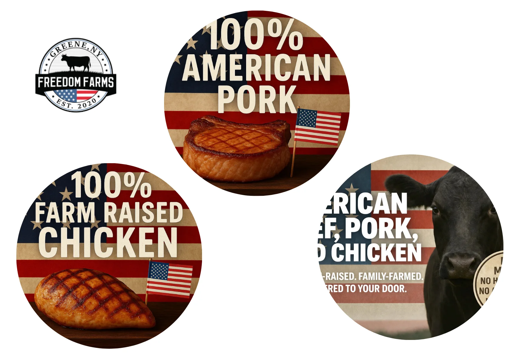 Order Organic Grass Fed Meat Online from Trusted Family Farms for Fresh, Hormone-Free Beef and Pork