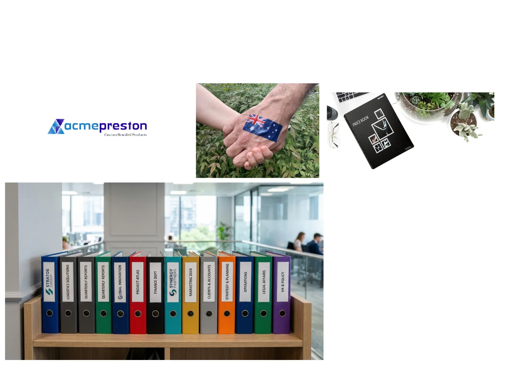 Custom Personalised Plastic Folders for Durable and Professional Organization