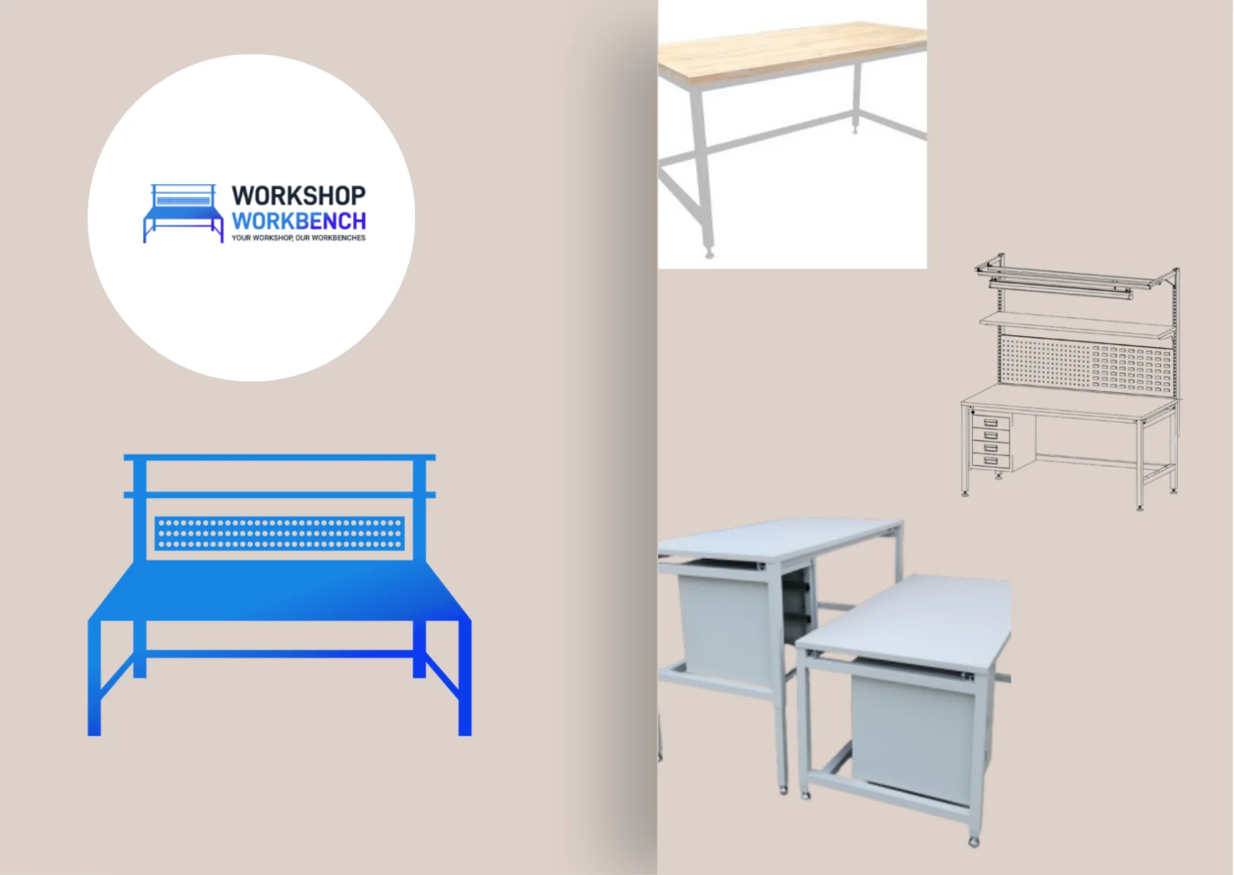 Premium Industrial Workbenches for Durable and Reliable Workshop Performance