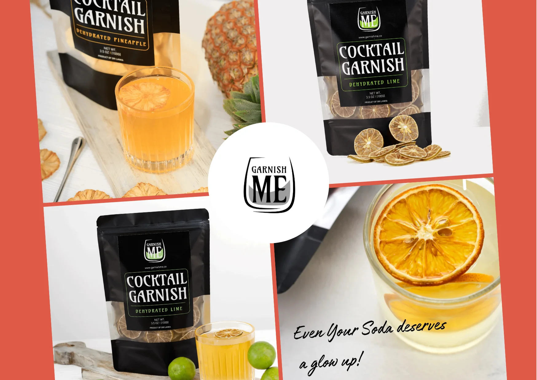 Premium Dried Cocktail Garnishes for Vibrant and Long-Lasting Drink Enhancements