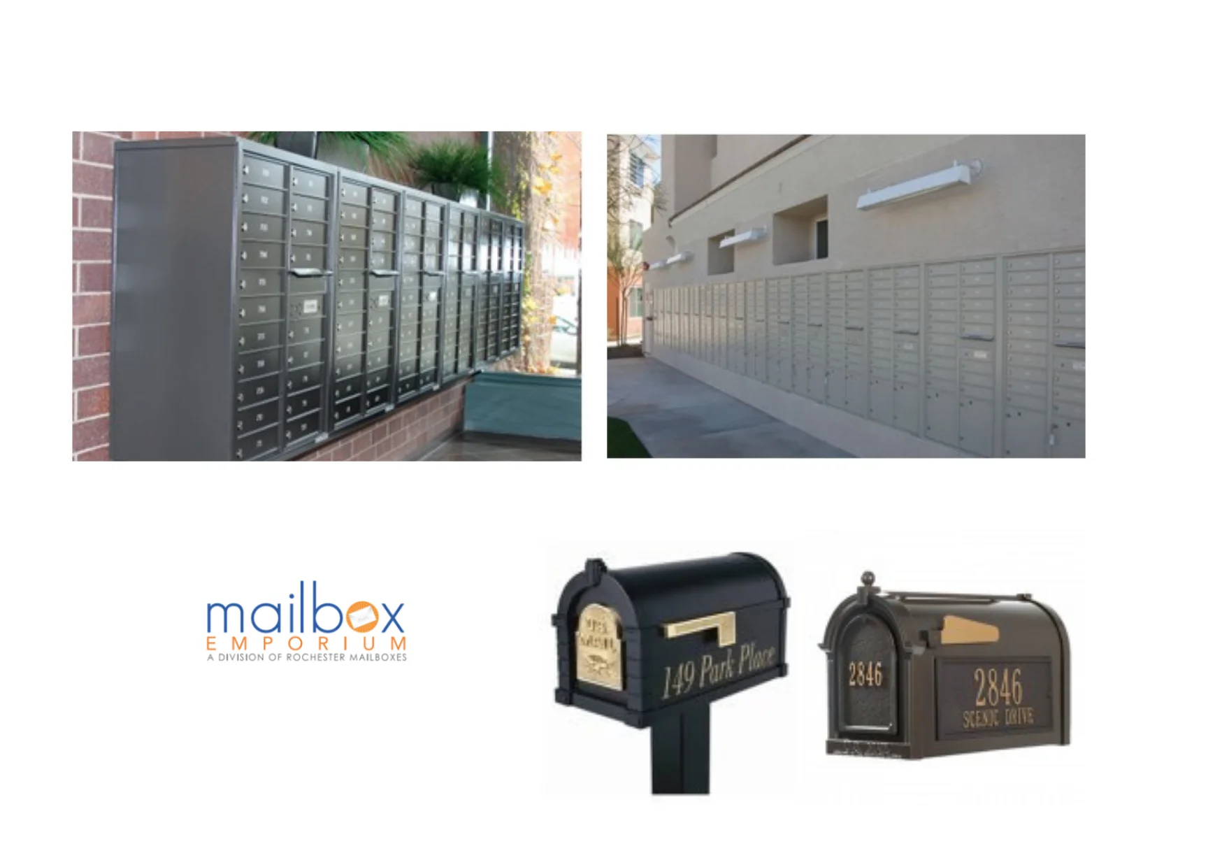 Durable Cluster Mailboxes for Multi-Unit Properties with USPS Approval