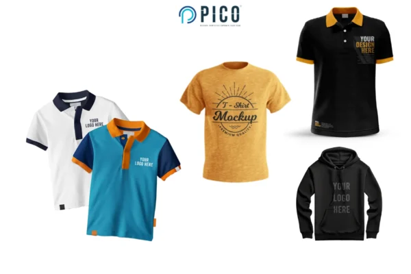 Order Custom Uniform T Shirts With Logo for Professional and Bulk Customization