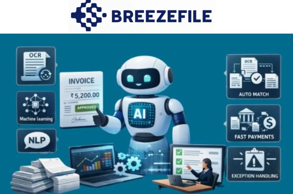Pasos para procesar facturas con ia | Breezefile.com