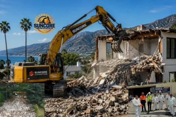 Licensed Grading Demolition Concrete Contractor Los Angeles | Suncore.la