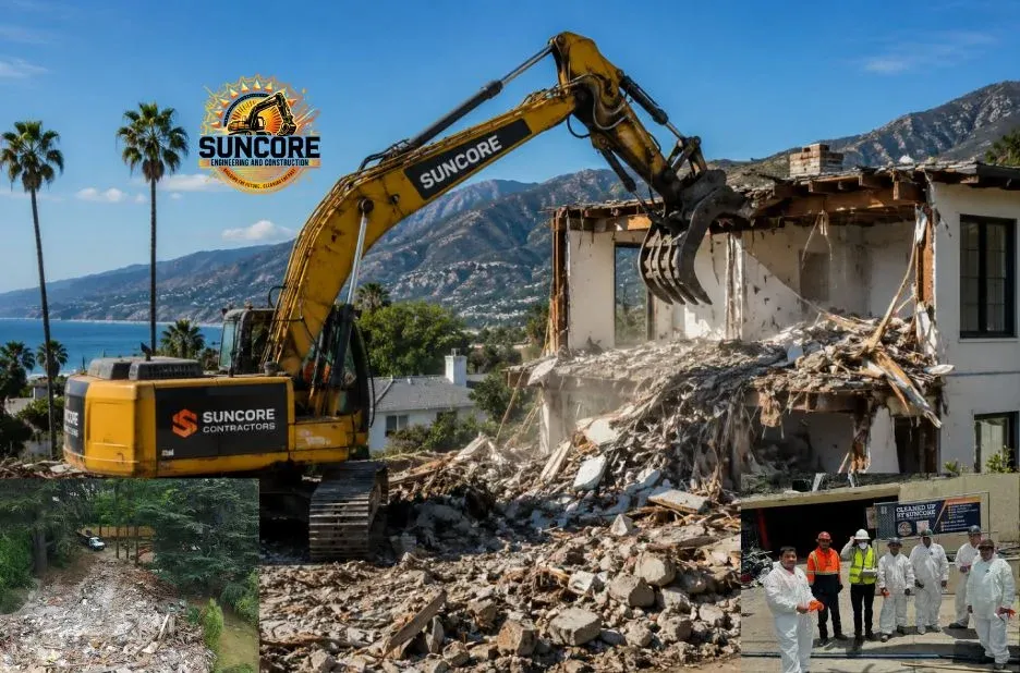 Licensed Grading Demolition Concrete Contractor Los Angeles | Suncore.la