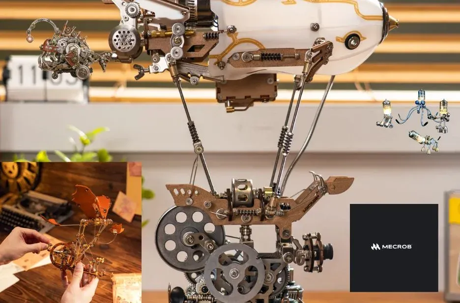 Discover the Mental and Creative Benefits of 3D Mechanical Puzzles for Adults with Mecrobremake.com
