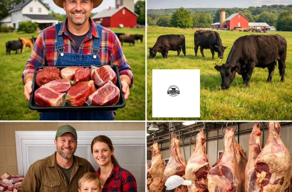 Experience Premium Grass-Fed Beef by Buying a Half Cow Direct from Freedom Farms