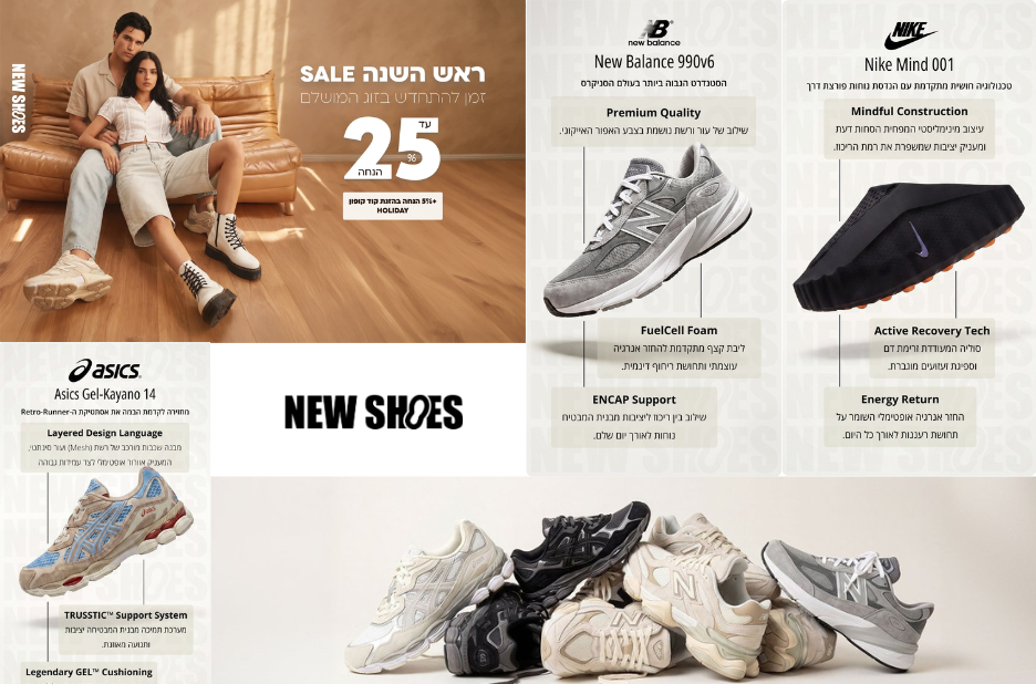 נעלי ניו באלנס 9060 של New Shoes: נעליים חדשות ונוחות