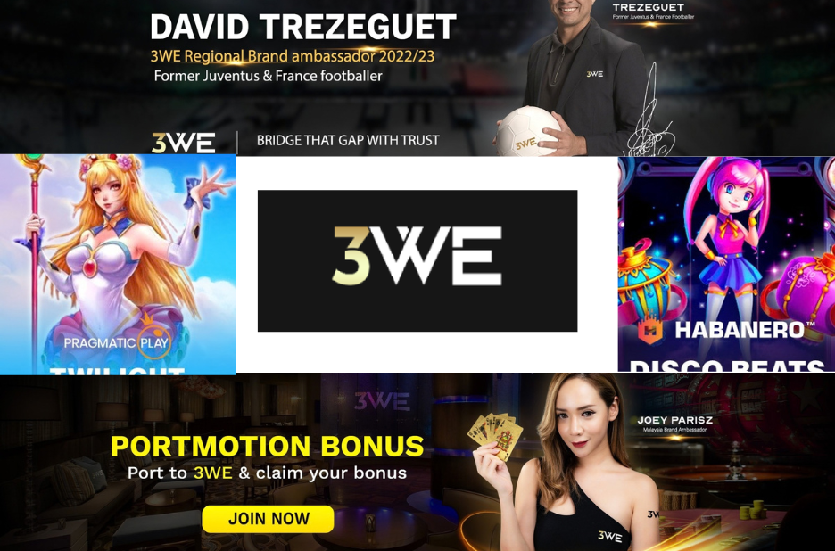 3WE Online Live Casino Singapore: Live Dealer Games